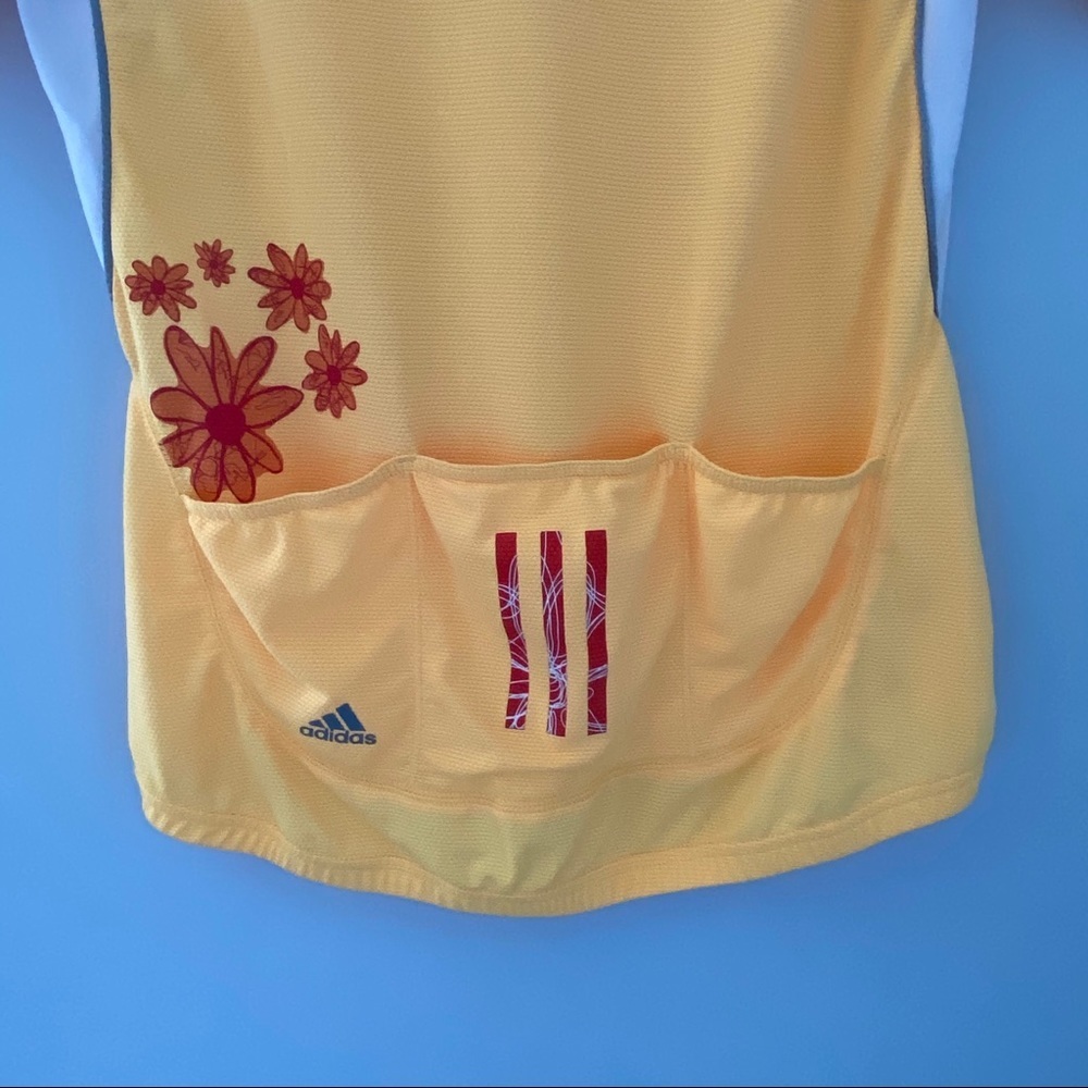 Adidas Women's Cycling Yellow Active Top - Picture 6 of 11